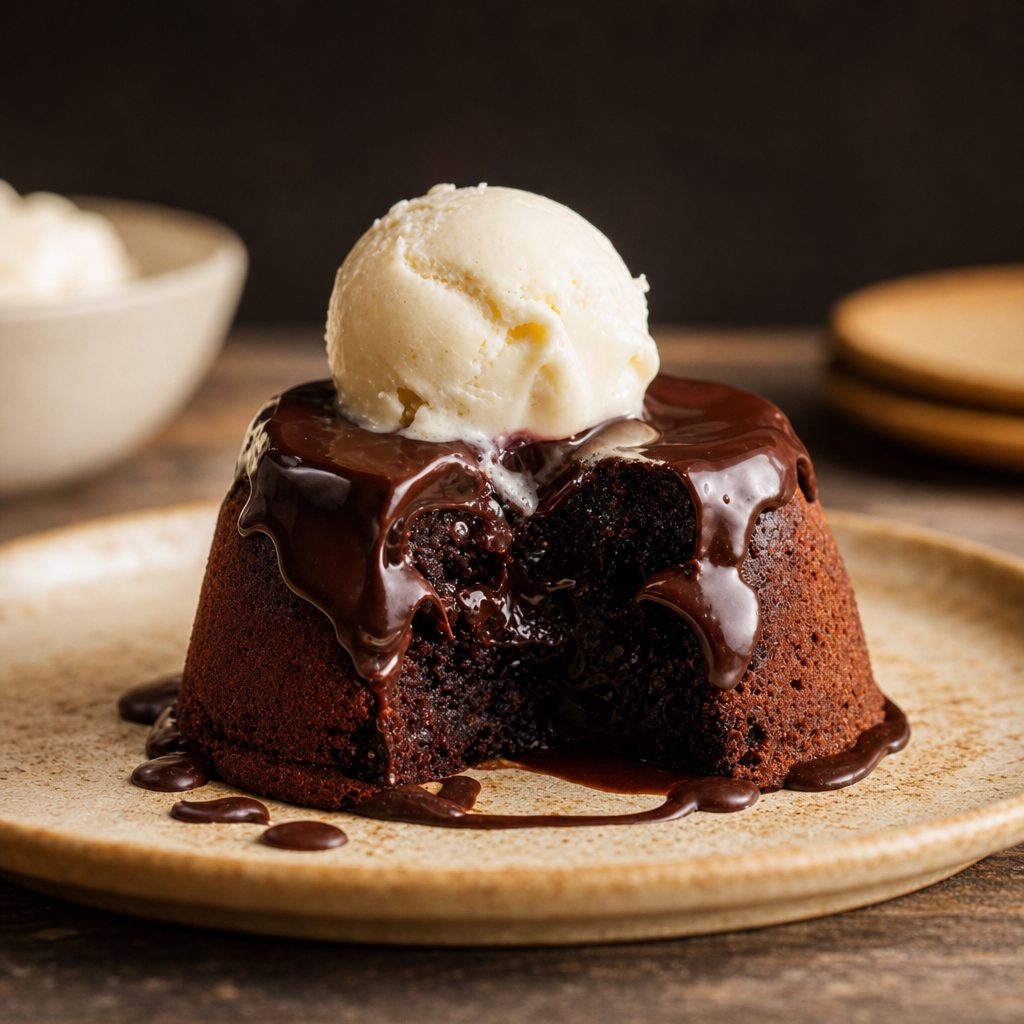 Chocolate Lava Cake.