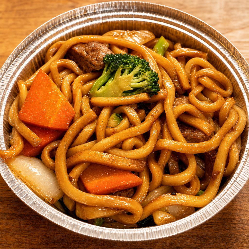 Udon Noodles.