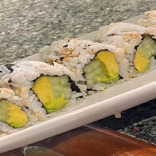 Cucumber Avocado Roll