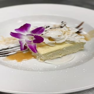Coconut cheesecake